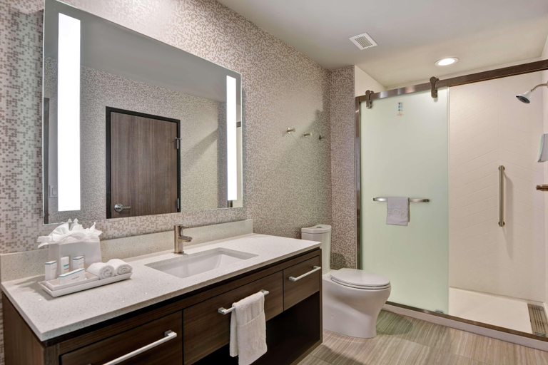 Bathroom 4, Home2 Suites by Hilton Pecos, Reeves