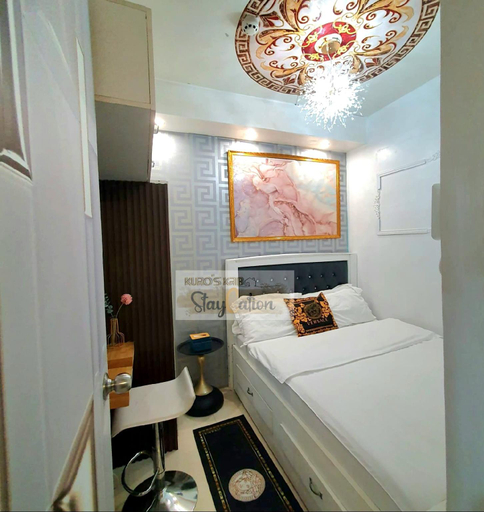 Bedroom 3, Condo in Pasay at S Residence 1Bh with balcony, Pasay City