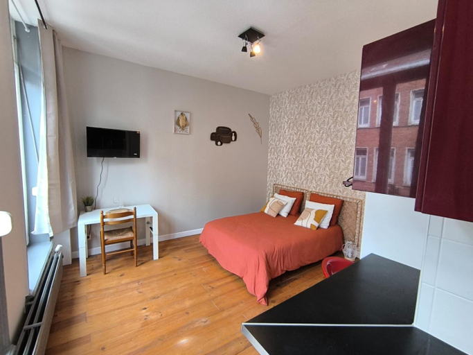 Shared lounge/TV area, LeRelaisdOdile - Apparts Conforts - LILLE, Nord