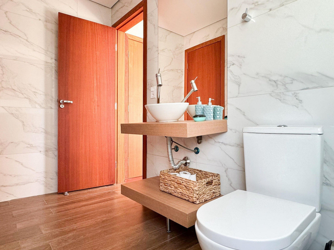 Bathroom 3, Casa de Andréa com piscina - Campeche, Florianopolis