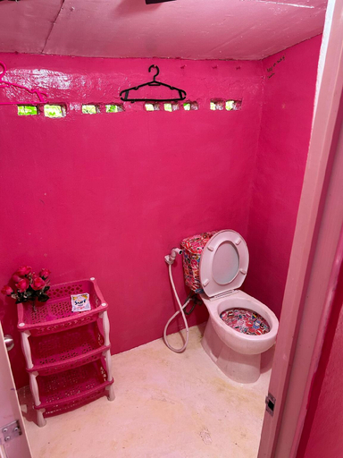 Bathroom, Little Pink Palace, near CWC, Pili