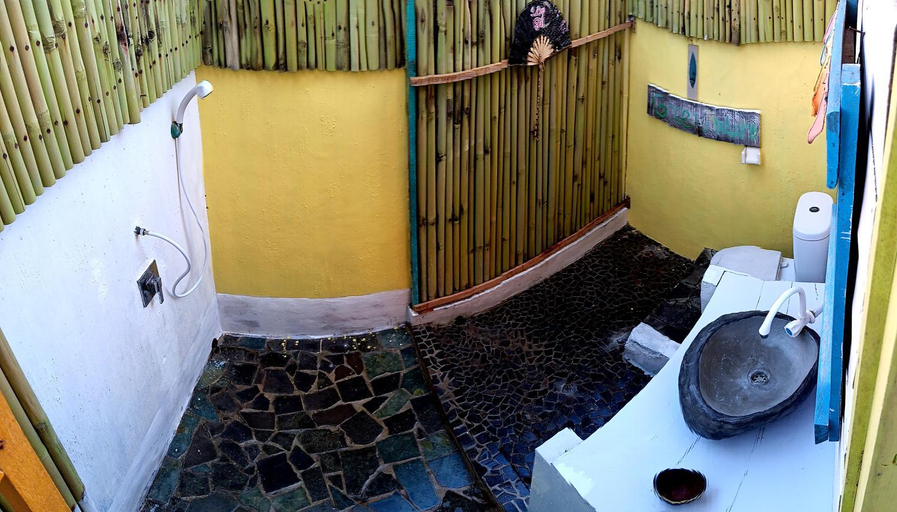 Bathroom 2, Oceansoul Gili Trawangan, Lombok