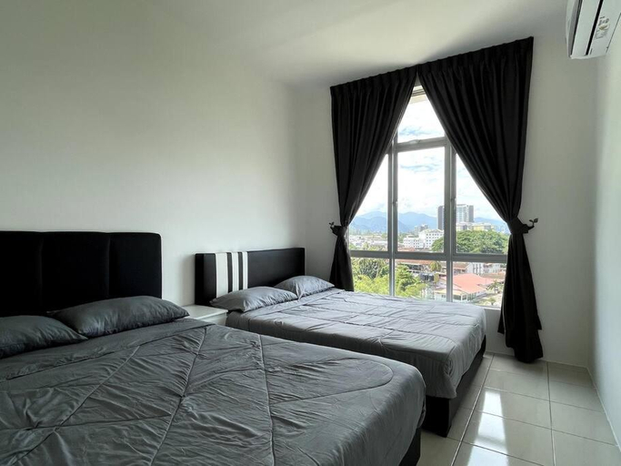 Bedroom 2, Premier Family Suite & City View @ Seven Houz Ipoh, Kinta