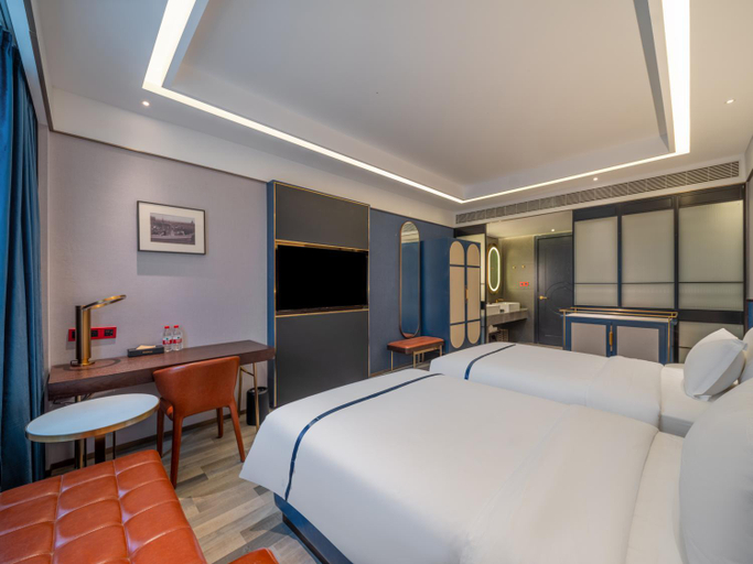 Bedroom 2, 西安钟楼枫渡酒店（旗舰店）, Xi'an
