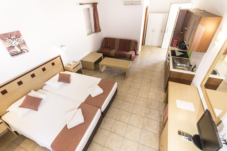 Bedroom 3, Lindos Blue Sky, South Aegean