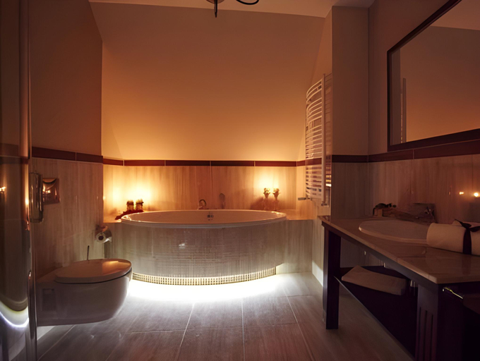 Bathroom 4, Hotel Grodzki Business & Spa, Stargard