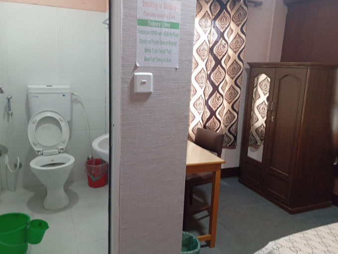 Bathroom, Orchid Home Bed and Breakfast, Bagmati