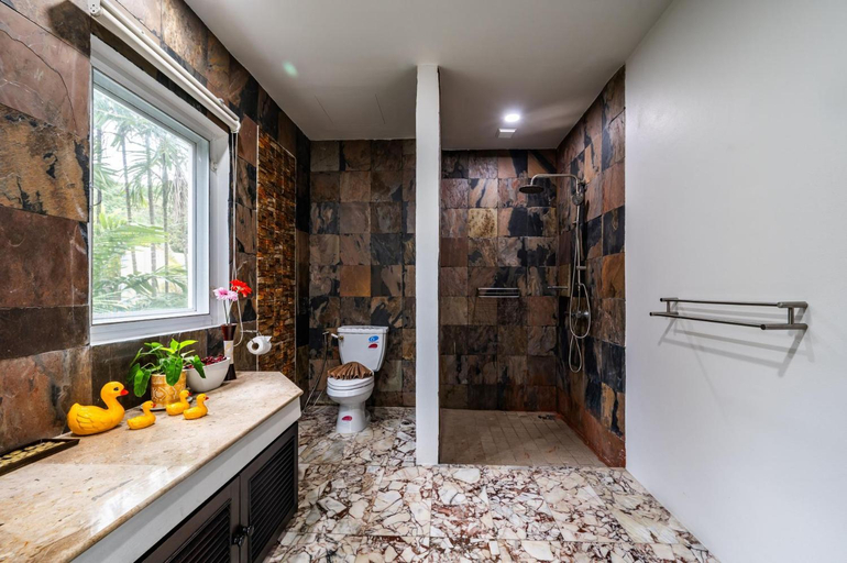 Bathroom 4, Kinnaree Villa - pool, panoramic views, BBQ, maid, Phuket Island