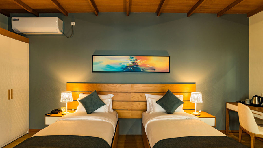 Bedroom 4, Fiyavalhu Resort Maldives