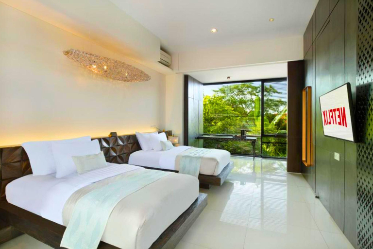 Bedroom 2, Cozy 1BR Seminyak Twin Suite AN104B, Badung