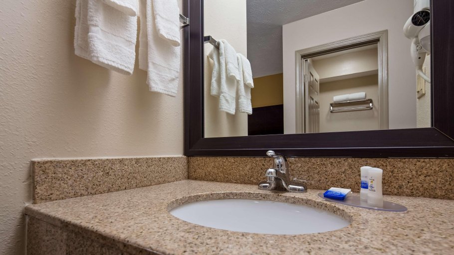 Bathroom 4, Best Western Paris Inn, Bourbon