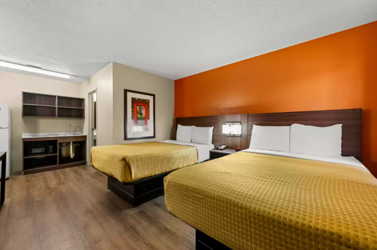 Bedroom 3, Suburban Studios Winston-Salem near Hanes Mall, Forsyth