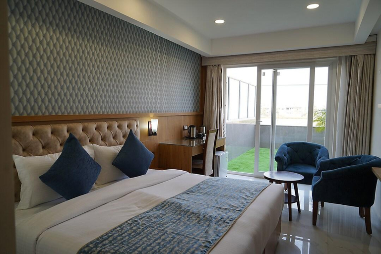 Bedroom 2, Hotel Shanti Sagar, Sahibzada Ajit Singh Nagar