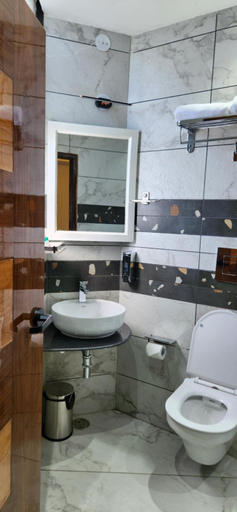 Bathroom, Hotel Bir Residency, Kangra