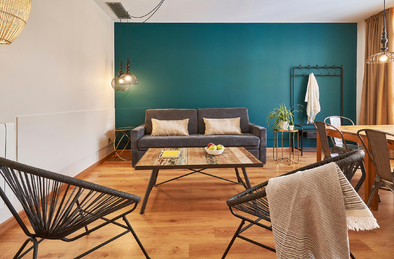 Bedroom 3, Barcelona Sants Station Apartments, Barcelona