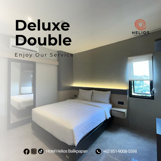 Helios City Hotel Balikpapan Room Type - Deluxe Double Room