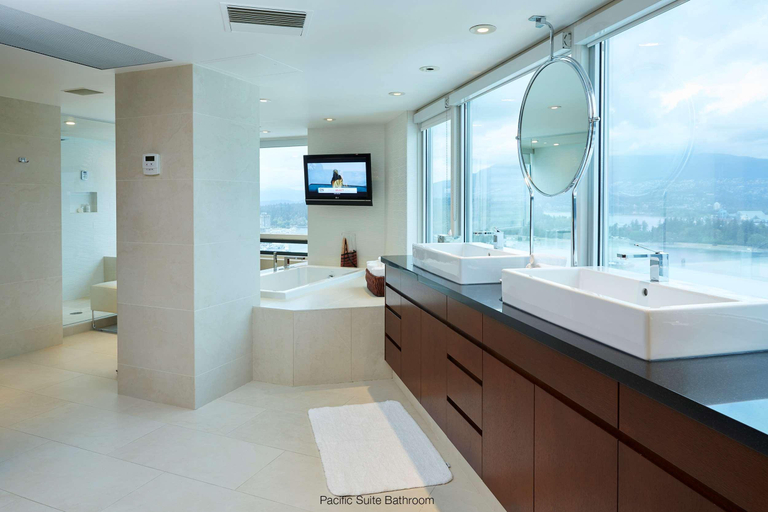Bathroom 5, Pan Pacific Vancouver, Greater Vancouver