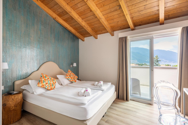Bedroom 2, Hotel Elvezia, Verbano-Cusio-Ossola