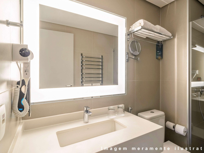 Bathroom 4, Mercure Sp Bela Vista, São Paulo