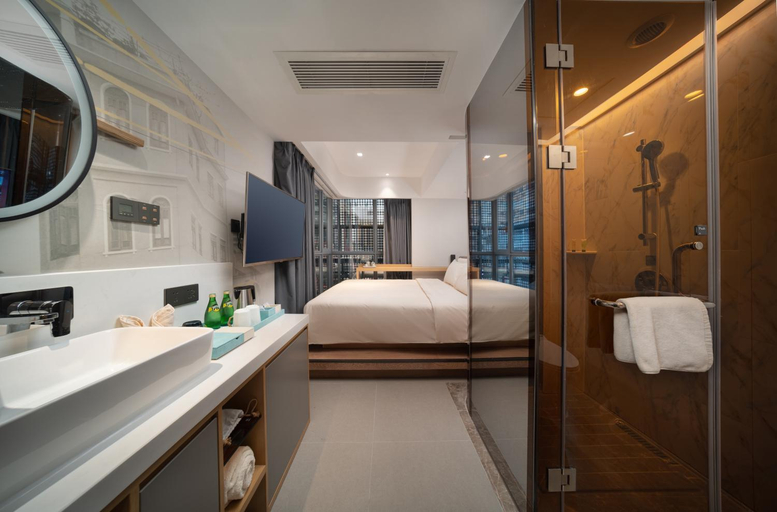 Bathroom 5, City Note Hotel Beijing Road Pedestrian Guangzhou, Guangzhou
