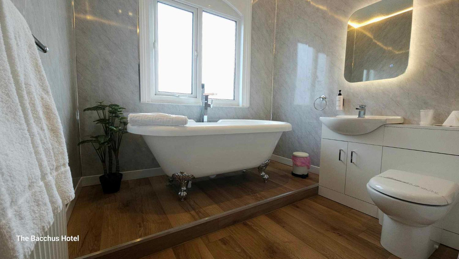 Bathroom 3, Bacchus Hotel, Lincolnshire