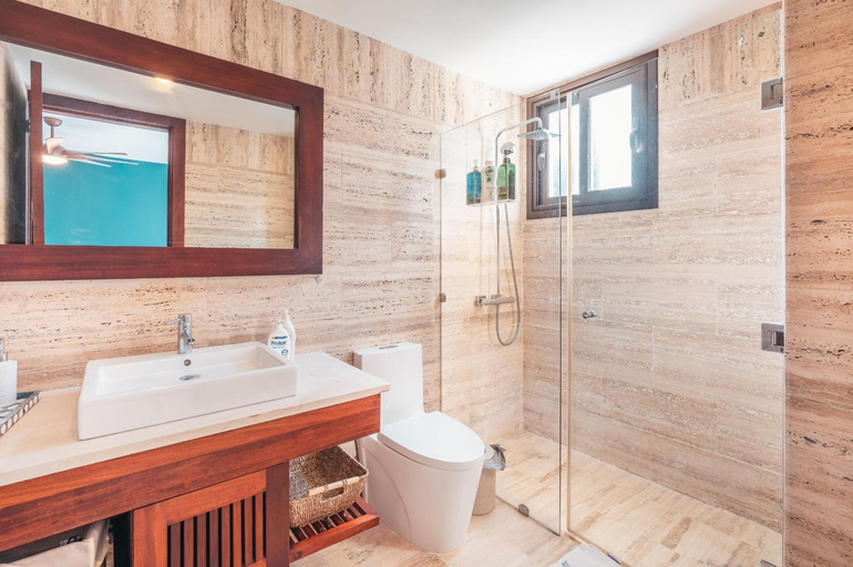 Bathroom, Comfortable and charming apartment at Portillo WF, Las Terrenas
