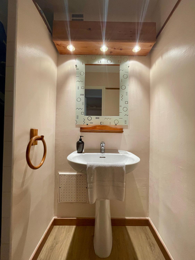 Bathroom 3, Hotel des Alpes - Skiers & Bikers Lodge, Hautes-Alpes