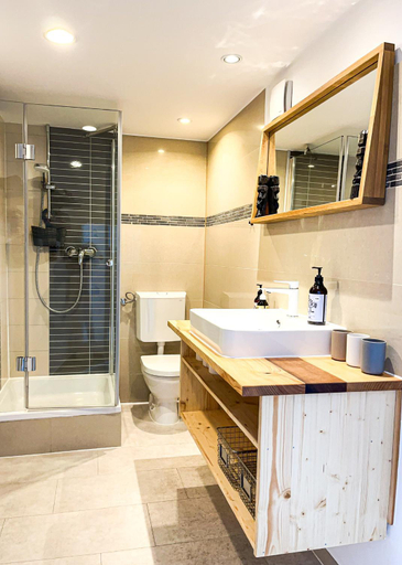 Bathroom 3, Hacienda Flats - Wunderschone Ferienwohnungen am Seewald, Bodenseekreis