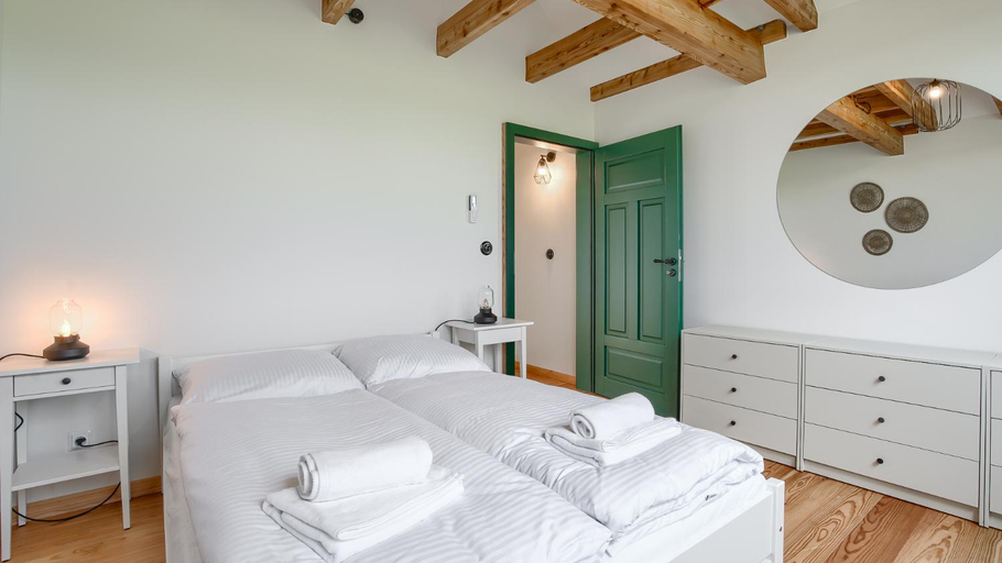 Bedroom 2, Slowinska Aura Apartamenty i Domki Rowy, Słupsk