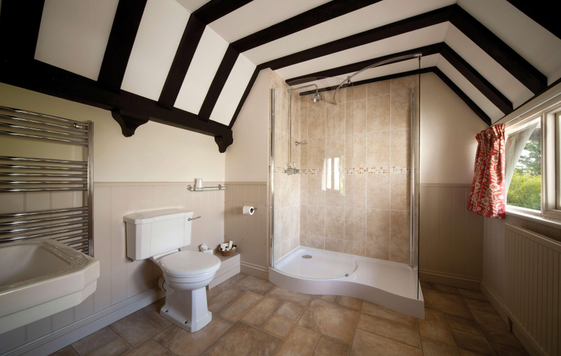 Bathroom 4, Webbington Hotel & Spa, North Somerset