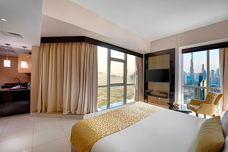 Bedroom 3, Gevora Hotel -Tallest 4-Star Hotel in the World, Dubai
