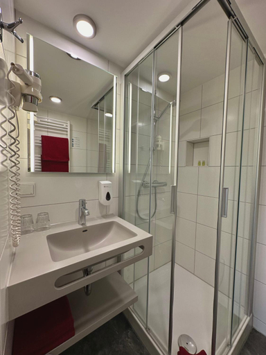 Bathroom 2, Hotel Folklorehof, Chemnitz