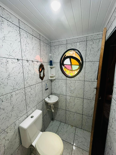 Bathroom 2, Chales Recanto da Aldeia, Peruíbe
