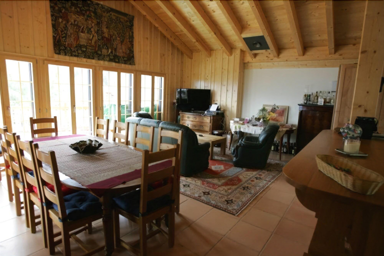 Public Area, Chalet la Rose des vents, Conthey