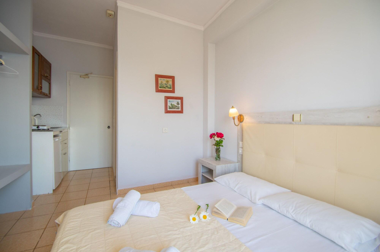 Bedroom 3, Agoulos Beach Hotel, Ionian Islands