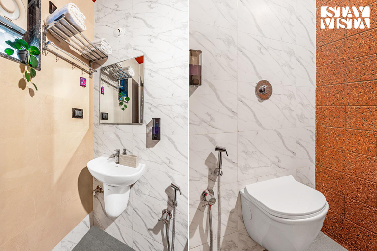Bathroom 3, StayVista at Vatika Nature Nest , Uttara Kannada