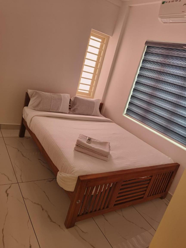 Bedroom 2, Salite Service Apartments, Ernakulam