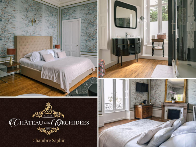Bedroom, Chateau des Orchidees Stay in a French Castle, Maine-et-Loire
