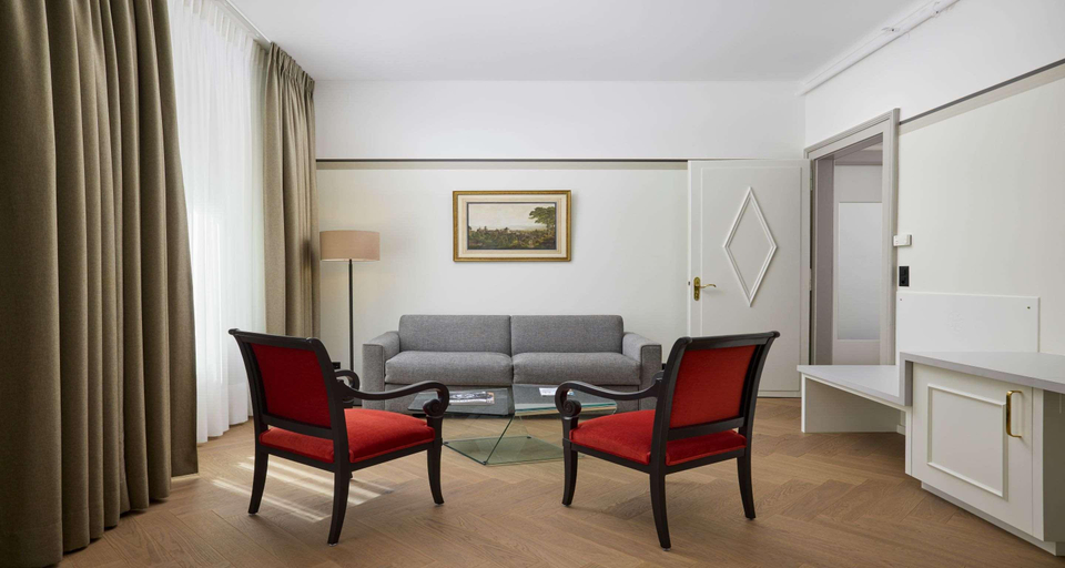 Bedroom 2, Hotel Victoria, Lausanne