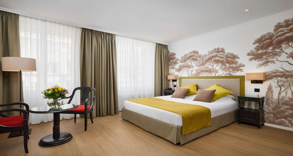 Bedroom 2, Hotel Victoria, Lausanne