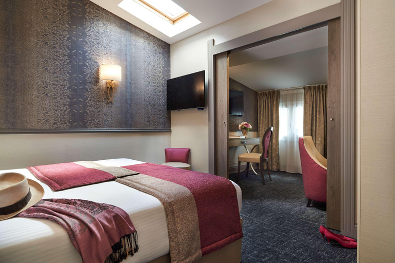 Bedroom 2, Best Western Premier Bordeaux Bayonne Etche Ona, Gironde