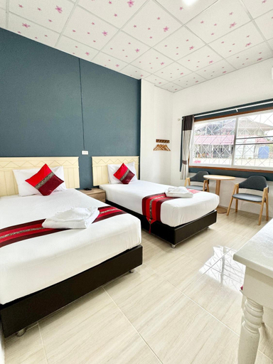 Bedroom 3, Diamond De Pai City Hotel, Pai