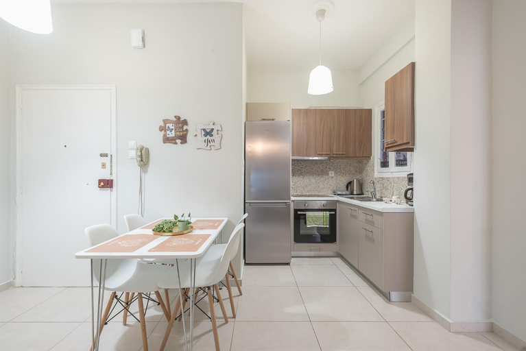 Kitchen 4, Erythros Boutique Suite By Cloudkeys, Attica