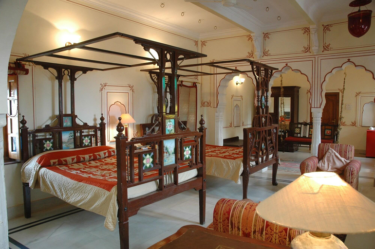 Bedroom 3, Hotel Castle Mandawa, Jhunjunu, Jhunjhunun