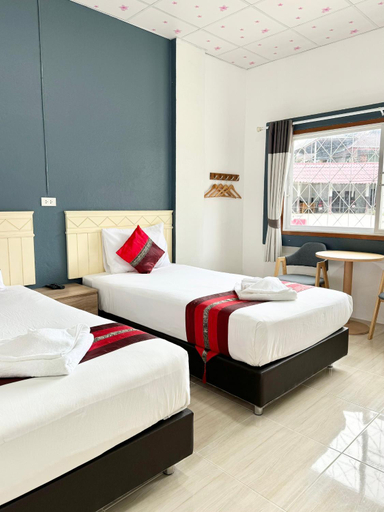 Bedroom 3, Diamond De Pai City Hotel, Pai