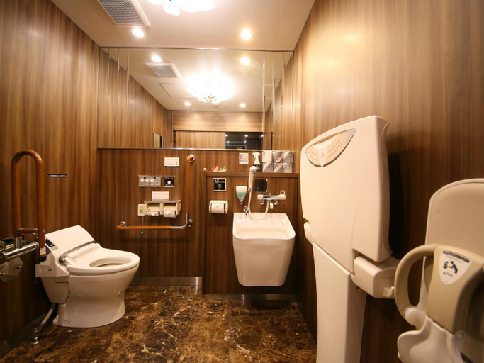 Bathroom 4, APA Hotel Shimbashi Onarimon, Minato