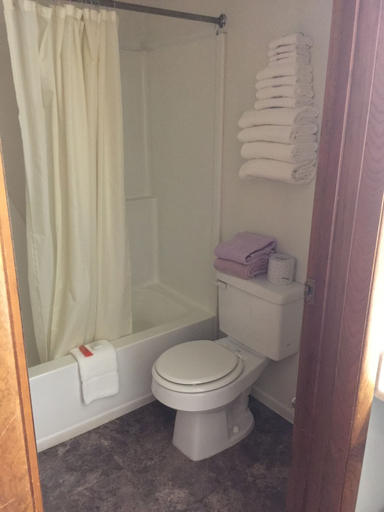 Bathroom 4, Lazy U Motel, Pennington