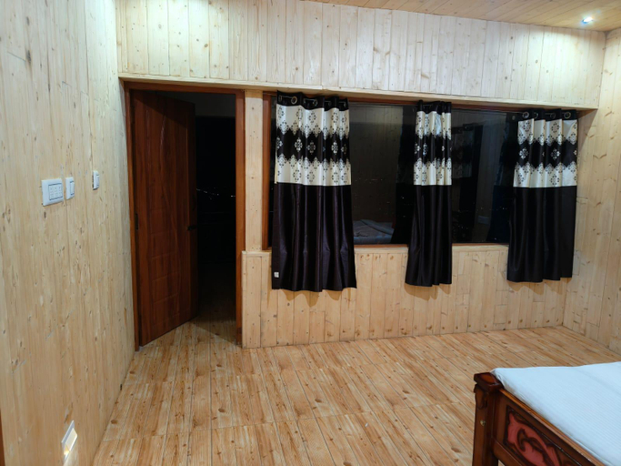 Bedroom 4, Manna Wooden House, Dindigul