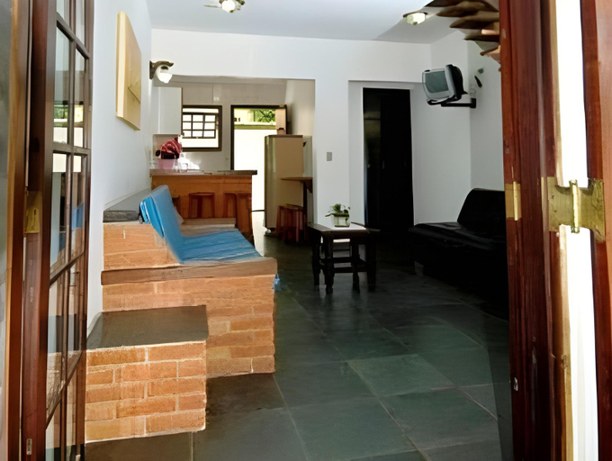 Bedroom 2, Apart Hotel Porto Kanoas, Bertioga