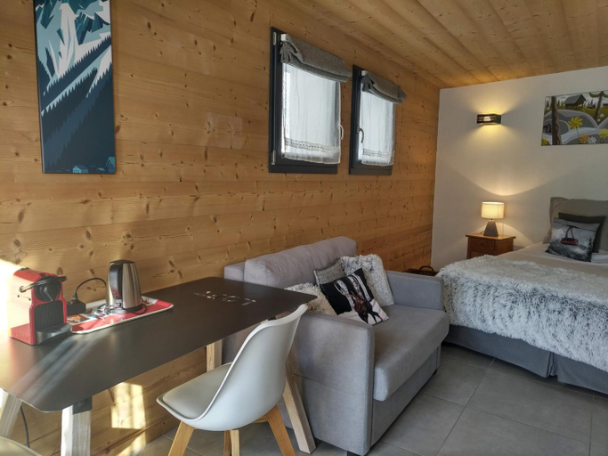 Bedroom 2, Chalet Walser a VALLORCINE 13 kms CHAMONIX France, Haute-Savoie